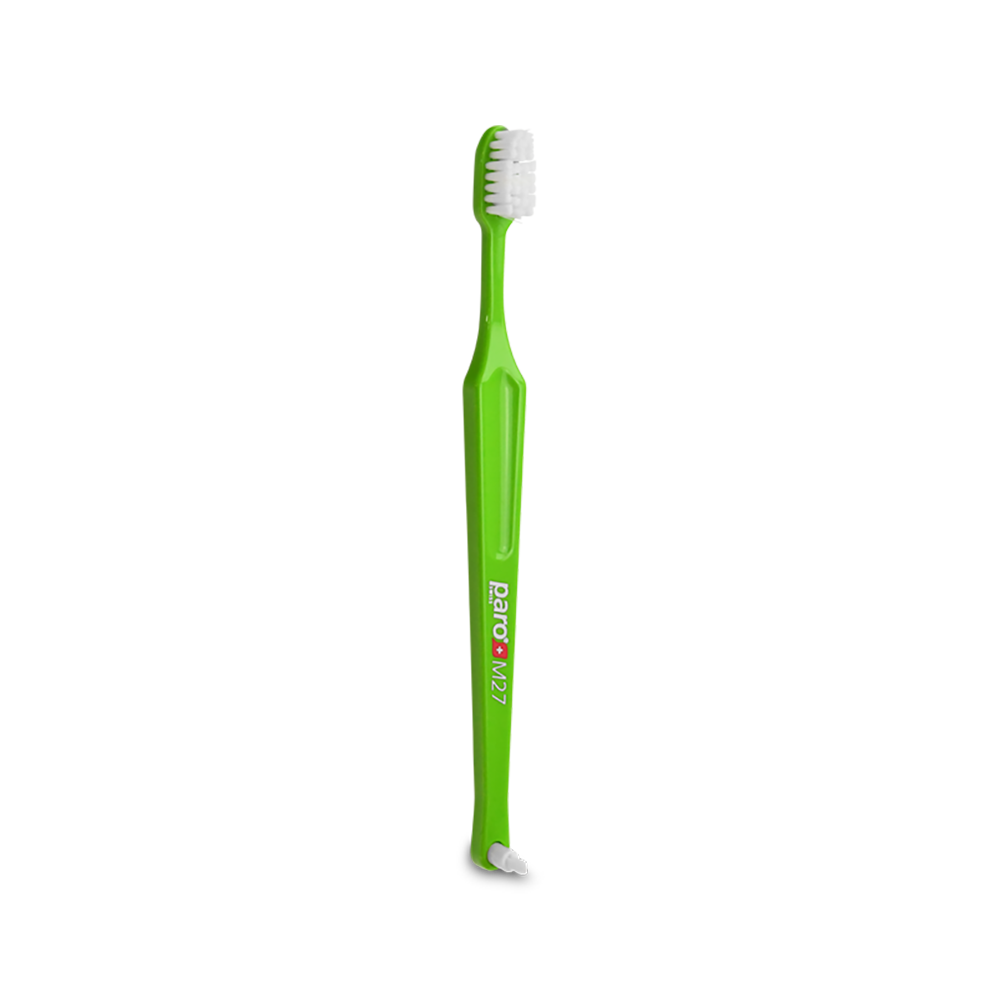paro® M27, Zahnbürste mit Zahnzwischenraumbürste