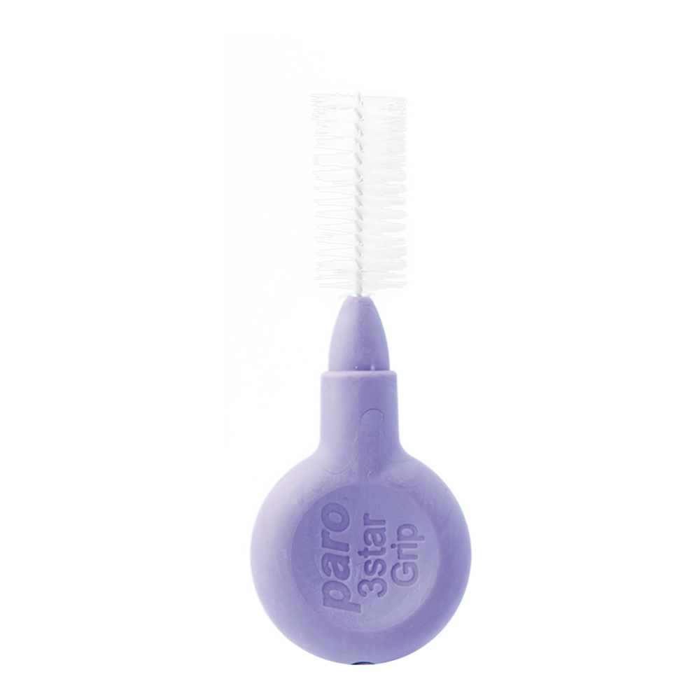 paro® 3star-grip, medium-groß, violett, dreieckig, ø 7 mm, 4 Stück